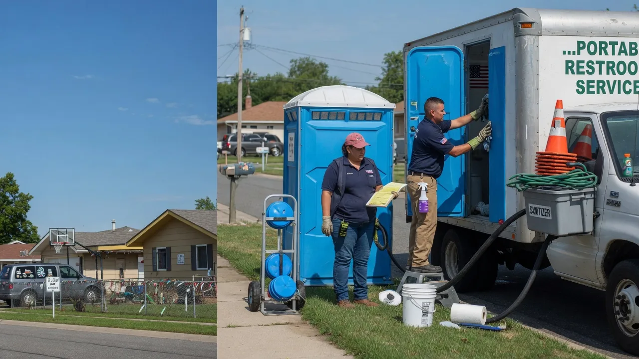 Portable Toilet Rental in Streetsboro, OH near me